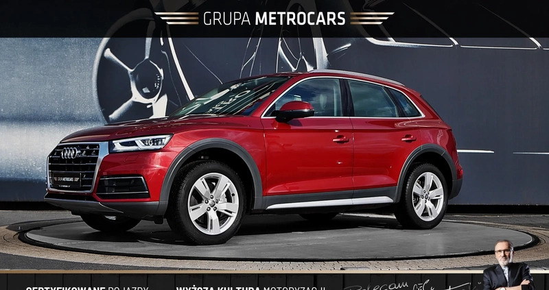 Audi Q5 cena 169899 przebieg: 99868, rok produkcji 2020 z Lędziny małe 781